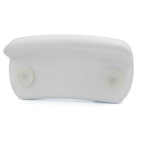 Waterproof Suction Cup Bath Pillow Headrest for Bathtub & Shower