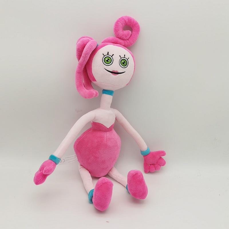 Плюшевая игрушка Poppy Playtime Мамочка Длинные Ноги Розовый Паук Мамочка Мягкая Набивная Кукла с Длинными Гибкими Руками и Ногами Игровая Плюшевая Игрушка для Фанатов Детский Подарок на День Рождения