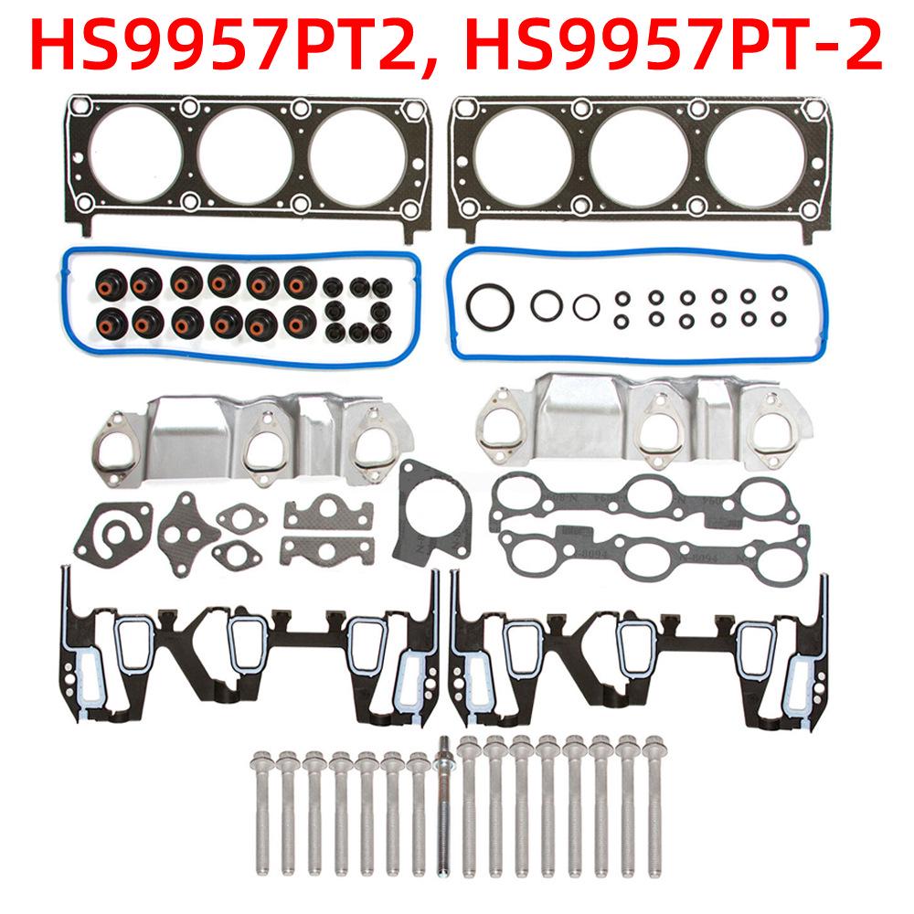 HS9957PT2 Cylinder Head Gasket Bolt Set for Chevy, Pontiac, Buick, Oldsmobile