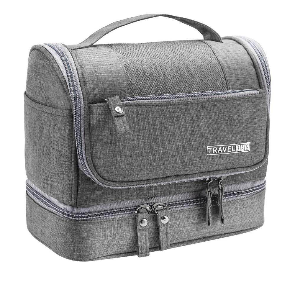 Подвесная косметичка, Хорошо разделенная косметичка для путешествий, Водонепроницаемый дорожный допп-кит