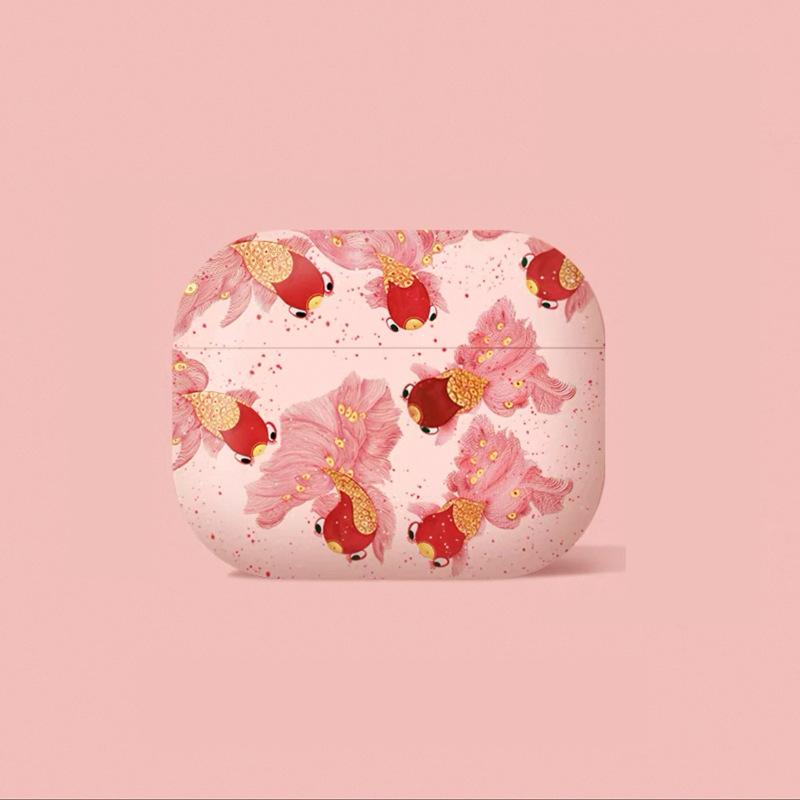 Подходящий защитный чехол для AirPods4 Pro2 Apple 3-го поколения 4-го поколения Чехол для наушников Всесторонний чехол для беспроводных Bluetooth-наушников