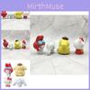 Очаровательная фигурка My Melody из ПВХ, аниме, коллекционная, милый декор для приборной панели автомобиля