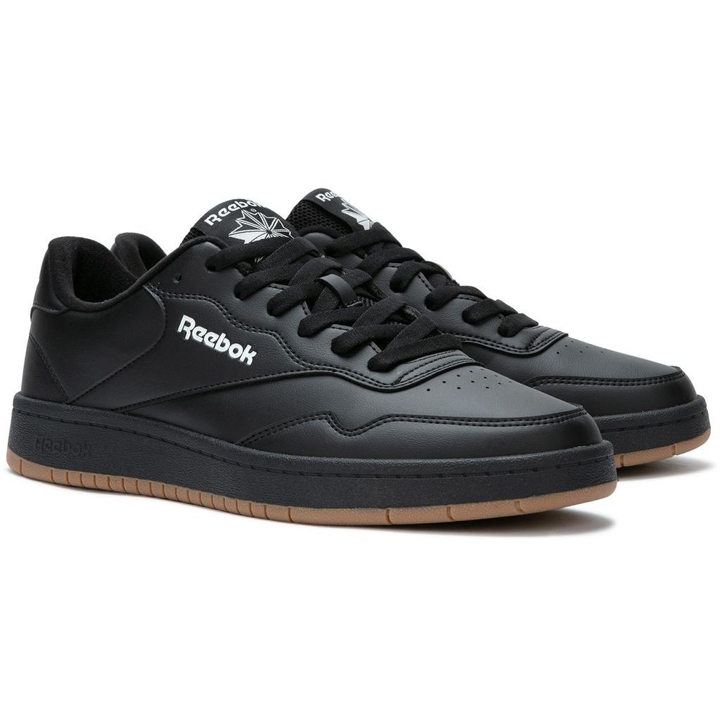 Reebok Court 1000 Comfortable Versatile Trendy Casual Shoes Low Top Skate Shoes Unisex Sneaker Black 24FRC907U2GH0