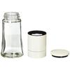 Pearl Metal Delicious Taste Ceramic Pepper & Salt Mill, White, C-894