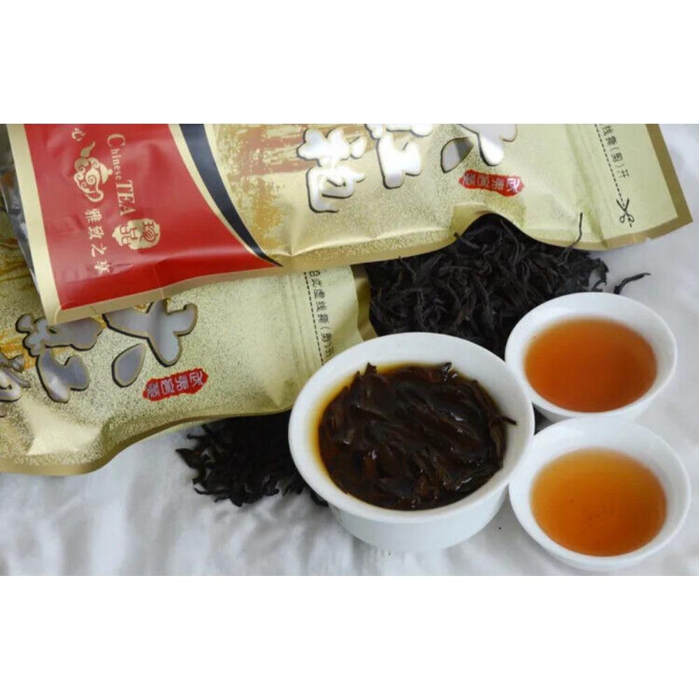 Новинка 2023 года, пакетик для чая DahongPao с застежкой-молнией, Wuyi Oolong Shui Xian DaHongPao, 200 г