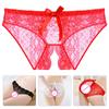 Women's Sexy Lingerie Crotchless Panties Lace Underwear Knickers Open Back See Through