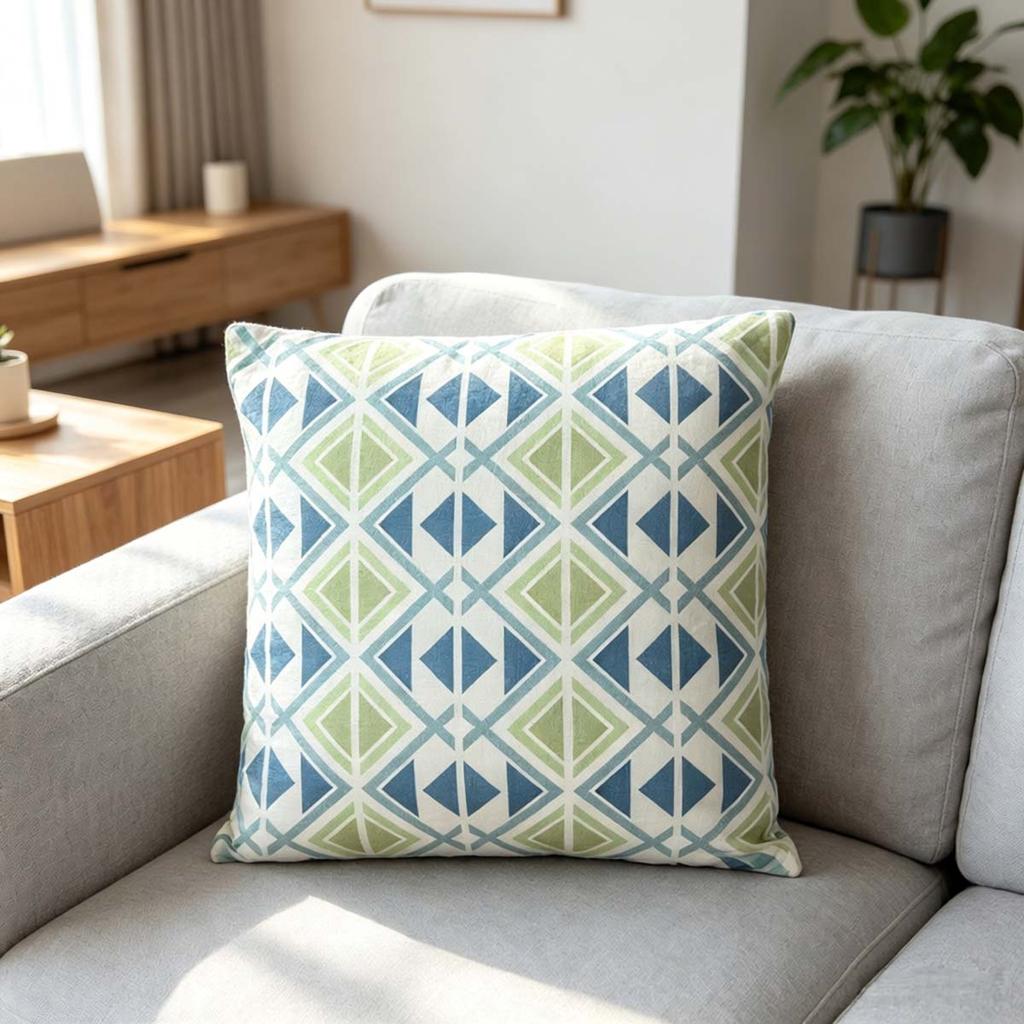 Modern Farmhouse Square Cushion Covers Soft Decorative Throw Pillow Covers