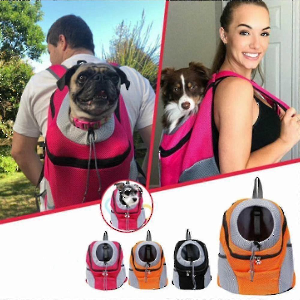 Travel Pet Dog Carrier Puppy Travel Mesh Backpack Front Portable Shoulder Bag