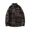 Woolen Jacket Men's Large Size Casual Handsome Top Autumn Woolen Jacket New Trendy Versatile College Style Jacket