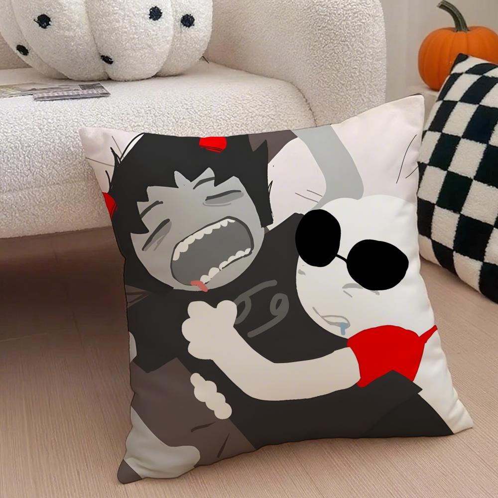 Чехол для подушки H-Homestuck Льняная наволочка Мягкая Дышащая Защитная Декор Дивана Комнаты