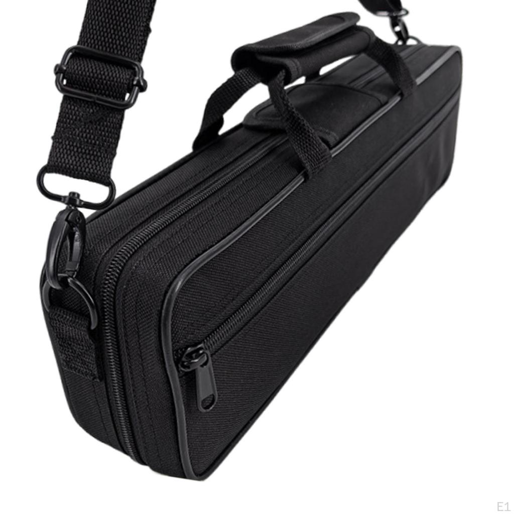 Флейтовый чехол для 16 отверстий из ткани Оксфорд, портативный, легкий, сумка для переноски музыкальных инструментов