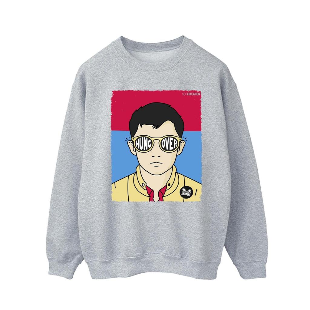 Netflix Mens Sex Education Otis Illustrated Sweatshirt