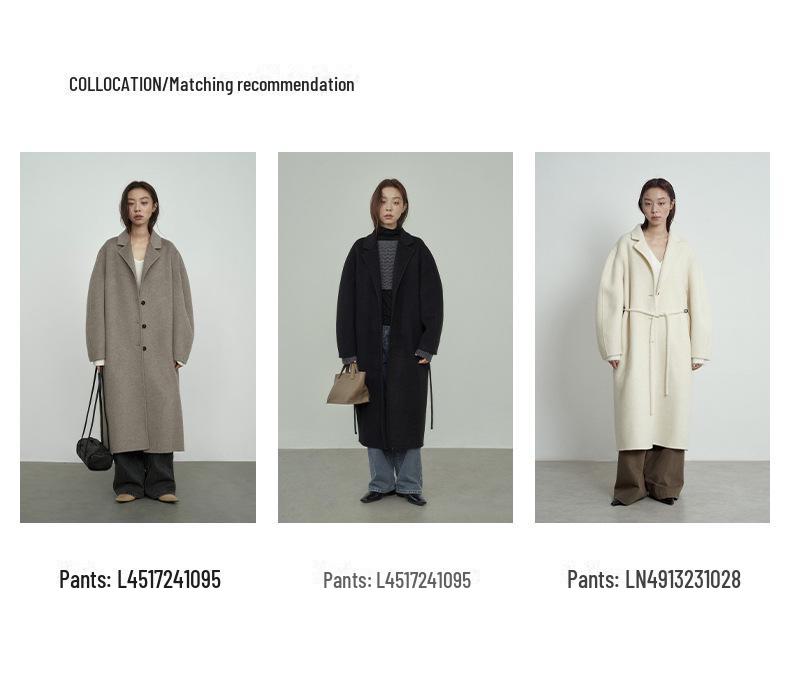 Шерстяное пальто с героиней корейской драмы «Любовь и Нэнси» — зима 2024 г.