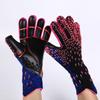1 Pair Soccer Goalie Gloves Impact Resistant Strapless Football Soccer Goalie Gloves Non Slip Football Goalie Goalkeeper Gloves