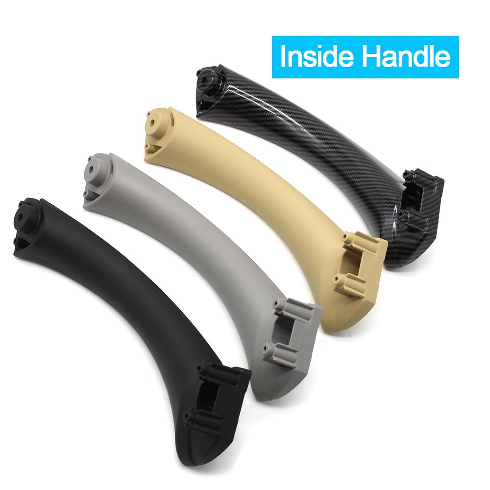 Левая и правая внутренняя дверная ручка, внутренняя дверная ручка, накладка для BMW 3 серии E90 E91 316i 318i 320i 325i