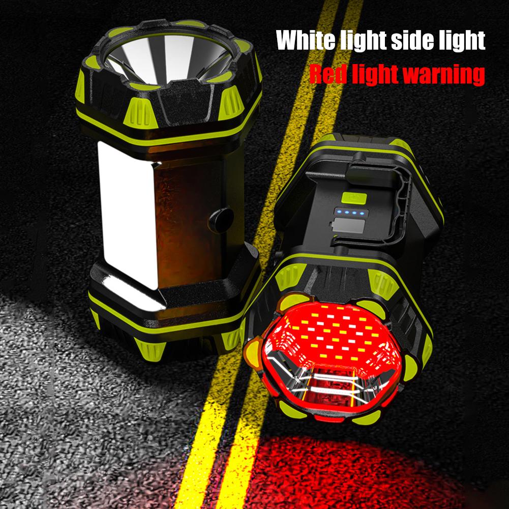 USB-прожектор для улицы, светодиодная лампа для кемпинга, водонепроницаемые уличные портативные фонарики