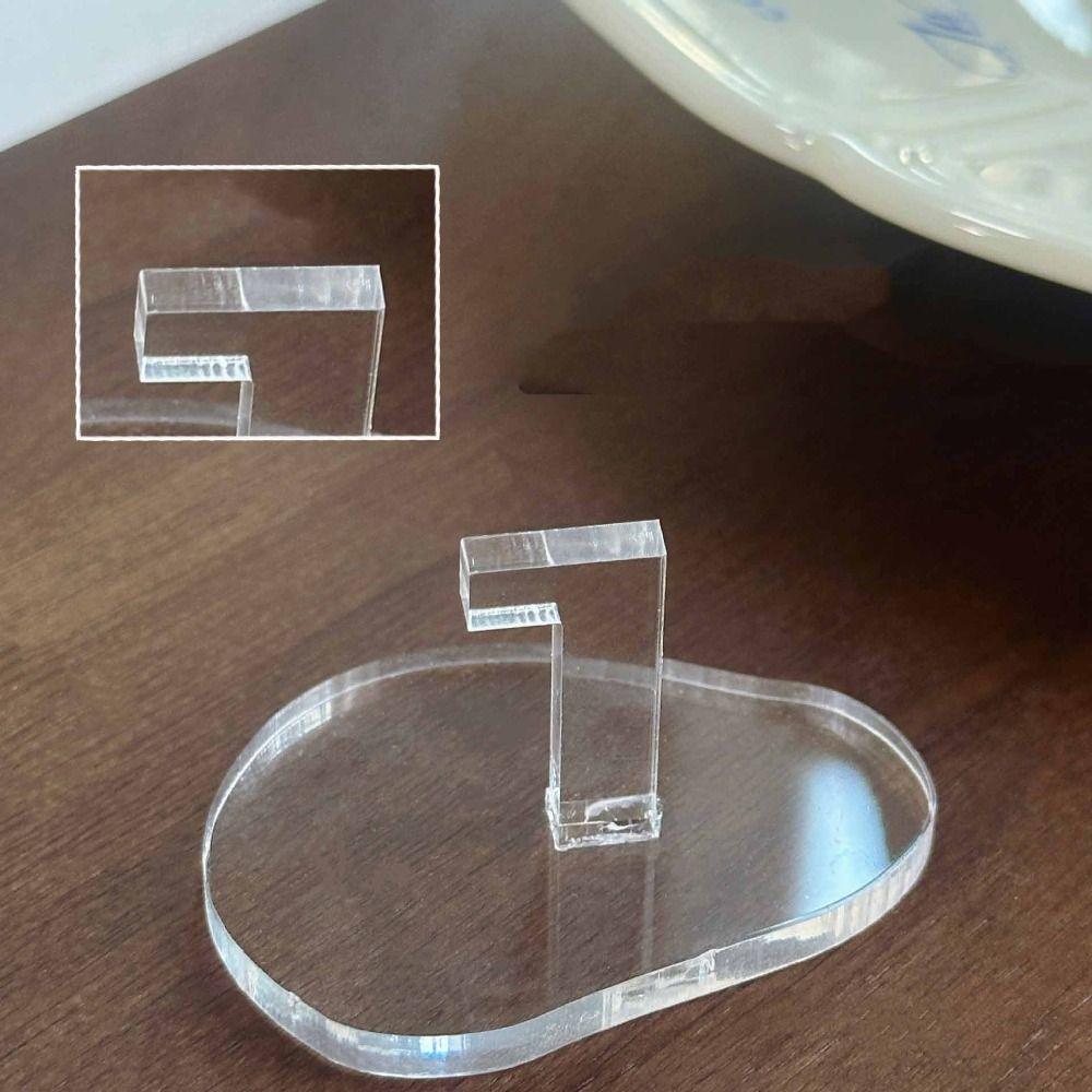 6 шт. Подставка для тренировки типсов в форме сердца Прозрачная подставка для демонстрации нейл-арта Инструменты для маникюра