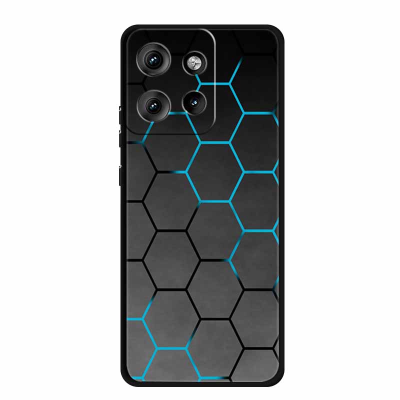 Чехол для Moto Edge 50 Neo Роскошные мягкие силиконовые чехлы из ТПУ для Motorola Edge 50 Neo Moto S50 5G Ударопрочный чехол с рисунком сердца Fundas