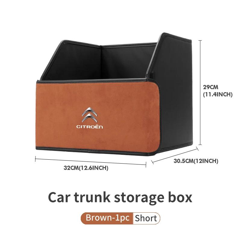 POOR1 Car Trunk Storage Box Multiuse Portable Storage Organizer Tool For Citroen C5 C1 C2 C6 C4L DS3 DS4 DS5 C-Elysee Grand Berlingo