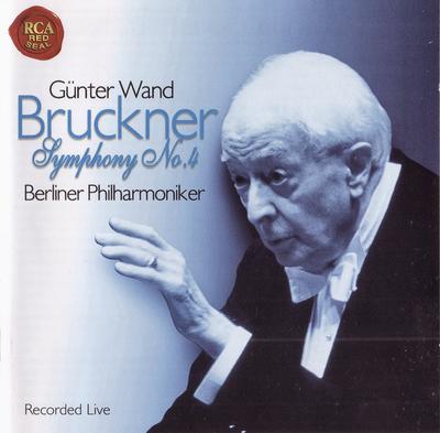 CD АНТОН БРУКНЕР, Г?НТЕР ВАНД, БЕРЛИН - Симфония №. 4 09026688392 RCA Red Seal, B 1998 Европа Классика Б/у