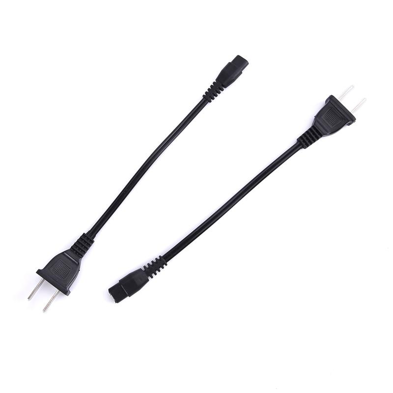 Шнур питания для зарядки фонарика, 220 В, 110 В, универсальная прямая зарядка с двойным отверстием