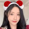 Girls Korean Sheep Ear Cartoon Hair Accessories Plush Lamb Headband Hair Hoop