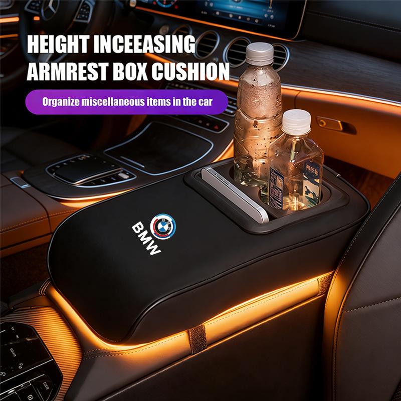 Multi-Functional Car Center Armrest Leather Pad Sticker For BMW G80 G06 G07 G42 G14 G15 G16 F82 X1 X3 M1 M2 M3 M4 M5 M6 M7 MVGJX1
