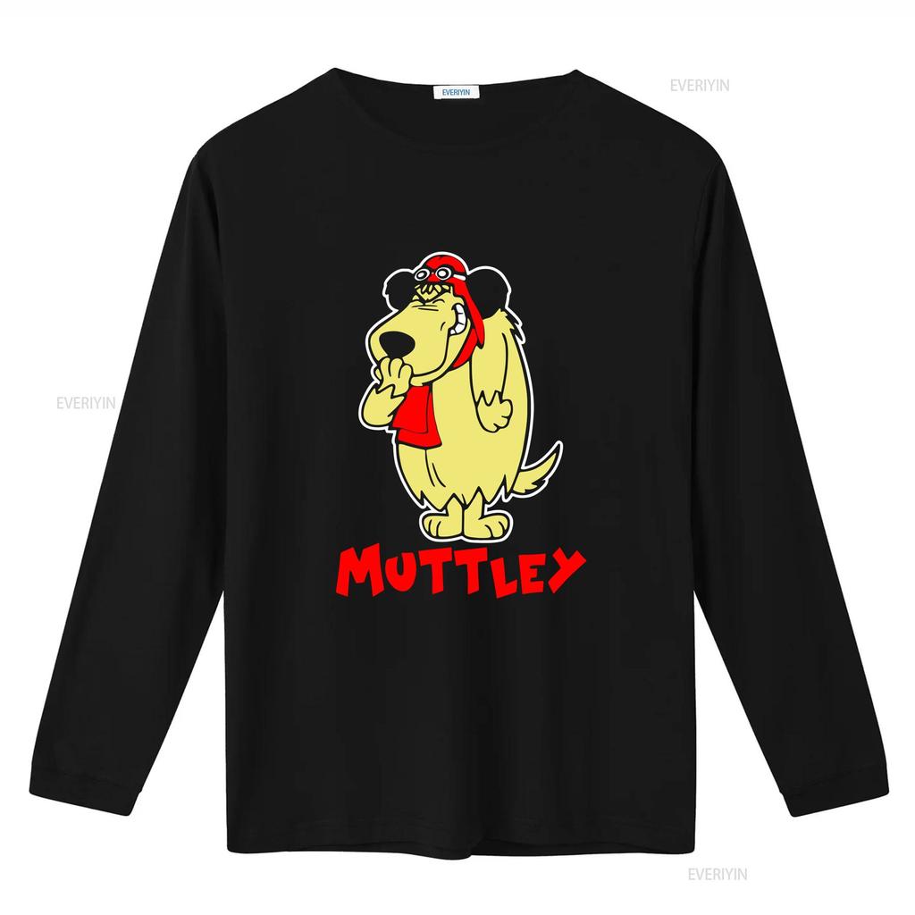 Muttley T shirt vintage Washed Breathable Unisex designer clothes Comfortable streetwear Stylish Stretched graphic Soft