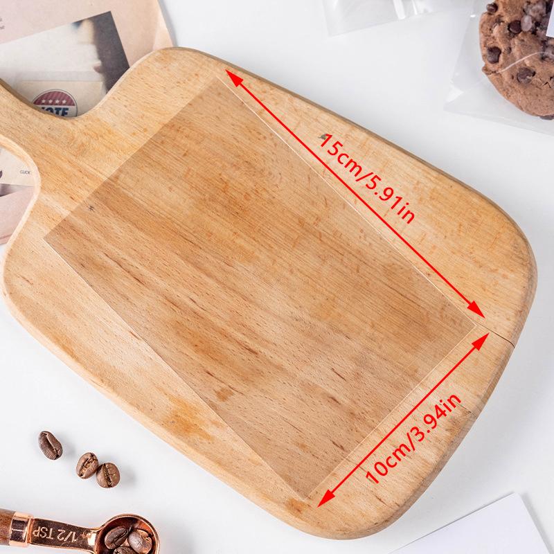 100 шт. прозрачные пластиковые пакеты для упаковки конфет, леденцов, печенья, наклейки, этикетки, рождественские подарочные коробки, свадьба, день рождения, вечеринка