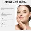 Retinol Eye Cream Anti-Aging Moisturizing Dark Circles Wrinkles Fine Lines Treatment Vitamin A B C E Kojic Acid Firming Eye Skincare 50g
