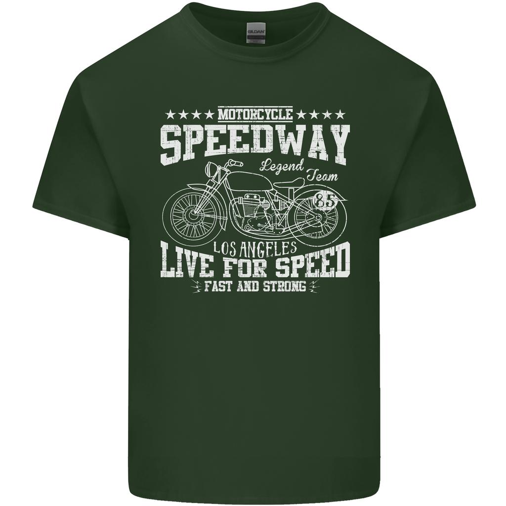 Motorcycle Speedway Motorcycle Biker Motorbike Unisexs Light Cotton TShirt