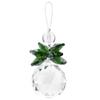 Clear K9 Crystal Suncatcher Hanging Pendant Prisms Pendant Wedding Ornament  X"mas Decor Green