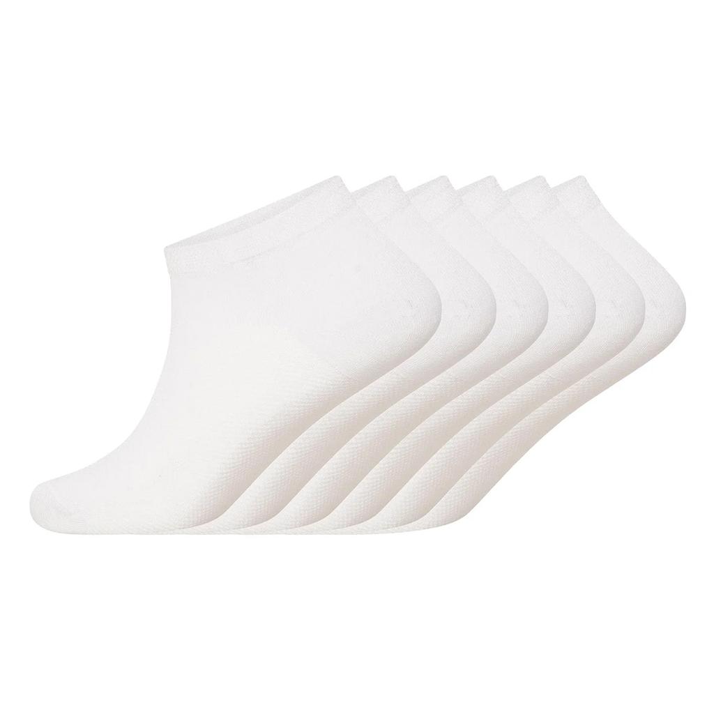 Soxy Womens/Ladies Ankle Bamboo Trainer Socks (Pack of 6)