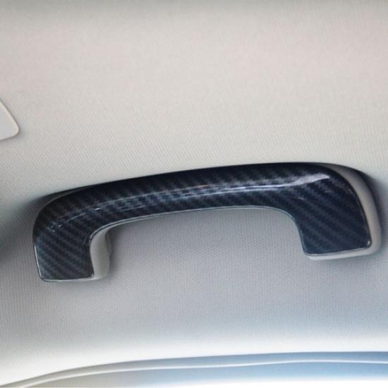 Carbon Fiber Roof Grab Handle Cover Trim for Dodge Durango 2010- Accessories