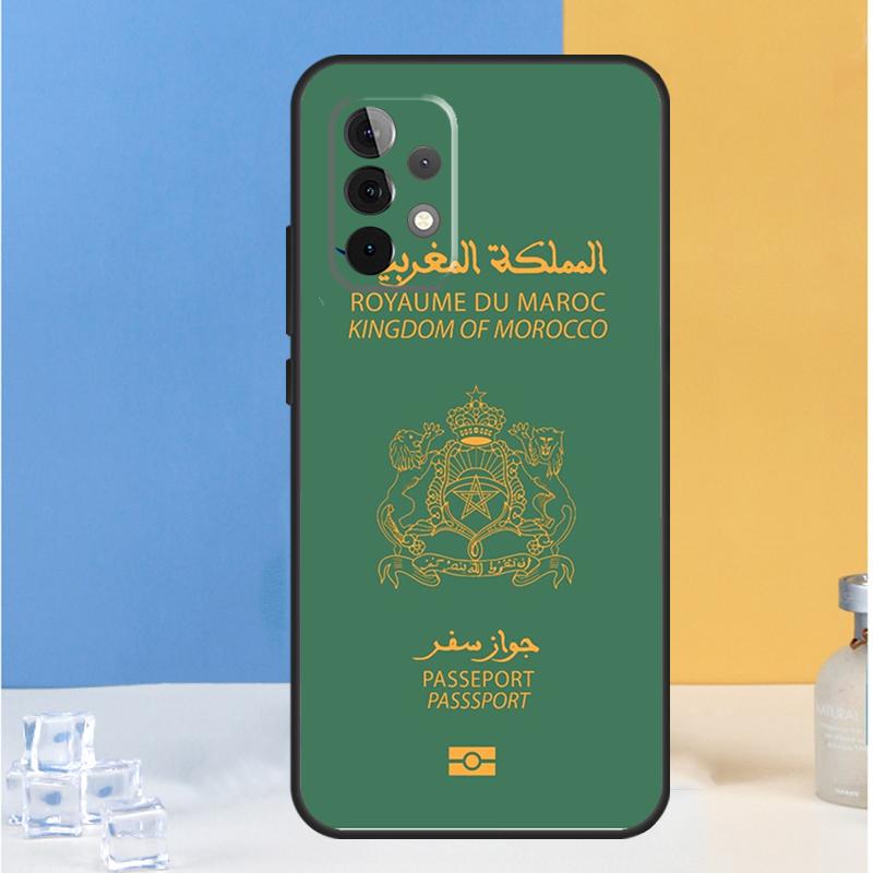 Флаг Марокко Герб Для Samsung Galaxy A54 A34 A14 A13 A33 A53 A36 A05 A06 A16 A32 A52 A55 A35 A15 A56 A26 Чехол