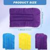 1PC Duster Refill/Foldable Handle Pet Hair Removal Cleaning Fleece Reusable Sweeper Dust Pad for Cleaning Ceiling Fan Hardwoods