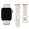 Гравированный ремешок для Apple Watch ultra 2 Ремешок 44мм 40мм 45мм 49мм 41мм 42мм Леопардовый силиконовый браслет iwatch series 7 se 6 8 9 10