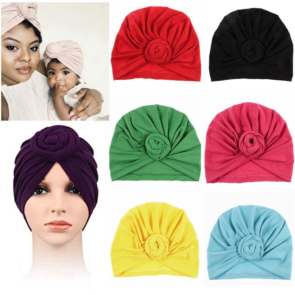 Bonnet Female Headband African Pattern Headwrap Turban Caps Women Chemo Hat Cotton Headscarf