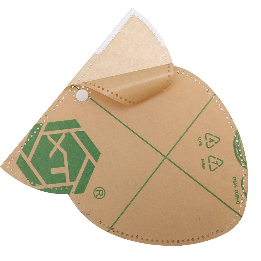 Hand Made Leather Template Set Transparent Acrylic Mouse Case Craft Tool