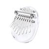 8 Key  Mini Thumb Piano Finger Piano Transparent Acrylic Finger Keyboard Musical Instrument