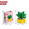 Суккуленты Бонсай Строительные Блоки Цветы - Совместимы с Lego, Игрушки-конструкторы с Мелкими Деталями для Девочек