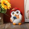 Cute Cartoon Owl Creative Ornament, Garden Decoration Ornament,Desktop Decoration Ornament
