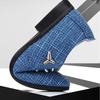 Blue Men Oxford Shoes For Men FashionMale Shoes Breathable Pointed Toe Linen Canvas Shoe Moccasins Luxury Men Casual Shoe