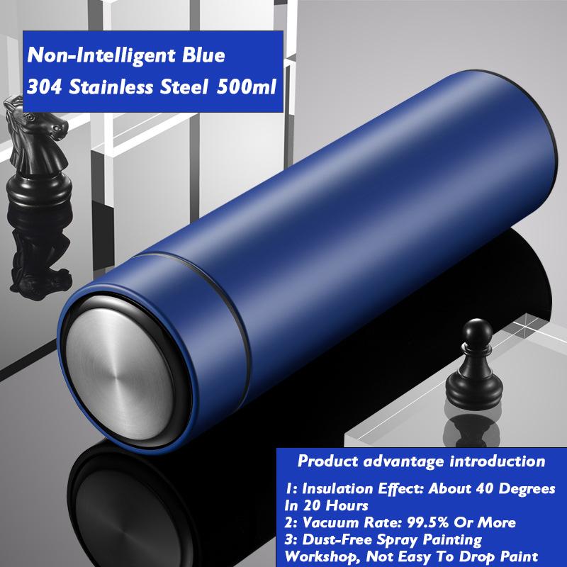 Умная термокружка с дисплеем температуры, термокружка из нержавеющей стали 304, деловой подарок, умные бутылки с температурой для воды