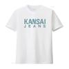 Винтажная футболка KANSAI JEANS Размеры S, M Редкая 90-е Японский дизайнер Уличная мода High Fashion Харадзюку винтаж Стирка
