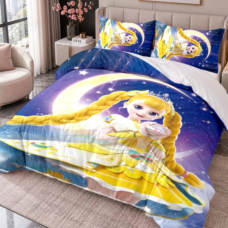 Catch Teenieping 3Pcs Bedding Set Duvet Cover With Two Pillowcases For Bedroom Home Decoration