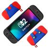 Тонкий дорожный кейс для Nintendo Switch 2, жесткий водонепроницаемый корпус из ЭВА, сумка для переноски аксессуаров для игр NS2