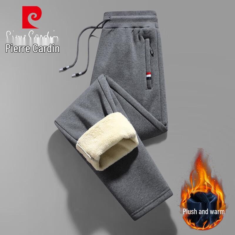 Pierre Cardin Мужские утепленные повседневные брюки на флисовой подкладке