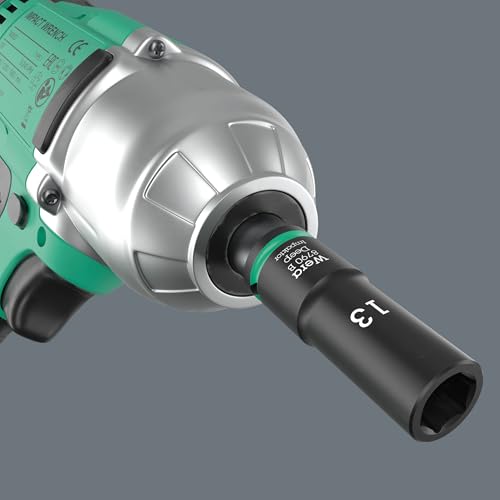WERA 05005568001 | 8790 B Impaktor Deep Socket, 9.5mm Insertion, 1/2" X 63mm [Officially Imported from Japan]