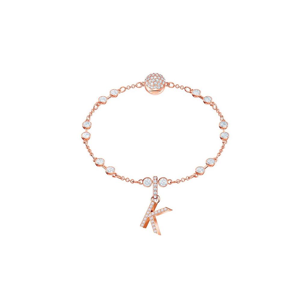 Swarovski Универсальная Магическая Цепочка Буквы K Кулон Женский Кулон Розовое Золото 5437619